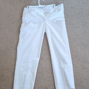 Ann Taylor Women's White Chinos